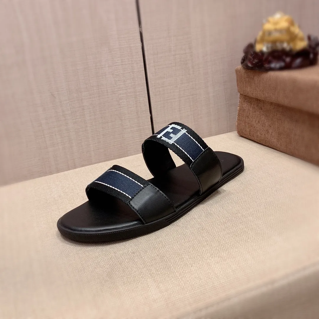Slippers: New model: Factory price: 220💰💰🎩🎩🔥🔥《 Fendi FENDI* 》Series of slippers top purchasing agent 🔍🔍Men's 2022 counters are on sale simultaneously, original imported cowhide from Italy, exquisite workmanship,), sole: (super comfortable) original sole provided by the original factory, ⚠️ The exclusive double-layer movable molded bottom is super comfortable⚠️, the real thing is more beautiful🎬The real thing is more beautiful🔍🔍original order quality, you can enter and leave the counter at will, the correct size is 38-44, you can order 45. Long-term availability 266